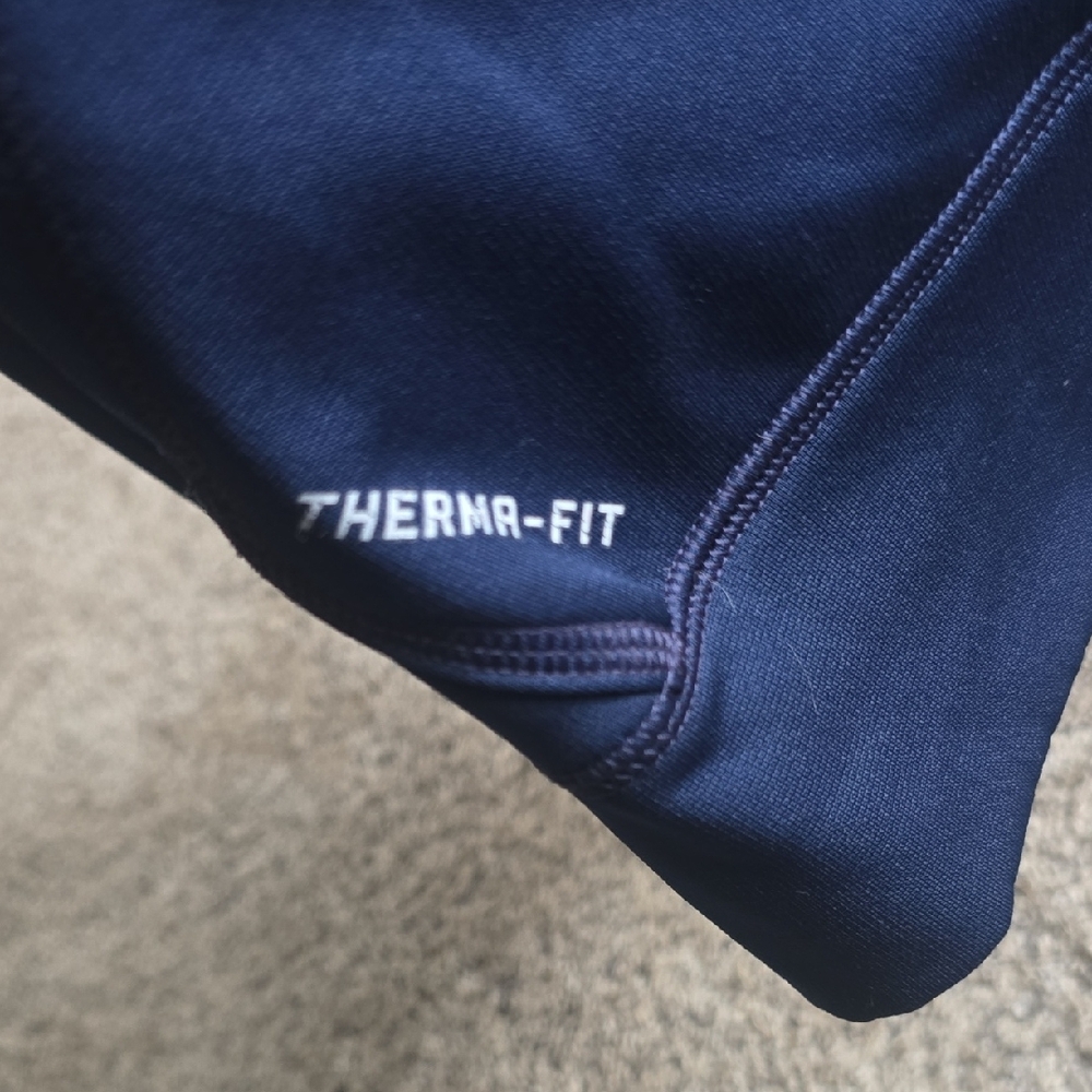 Nike Navy Blue Chargers Thera Fit Hoodie - Picture 5 of 7